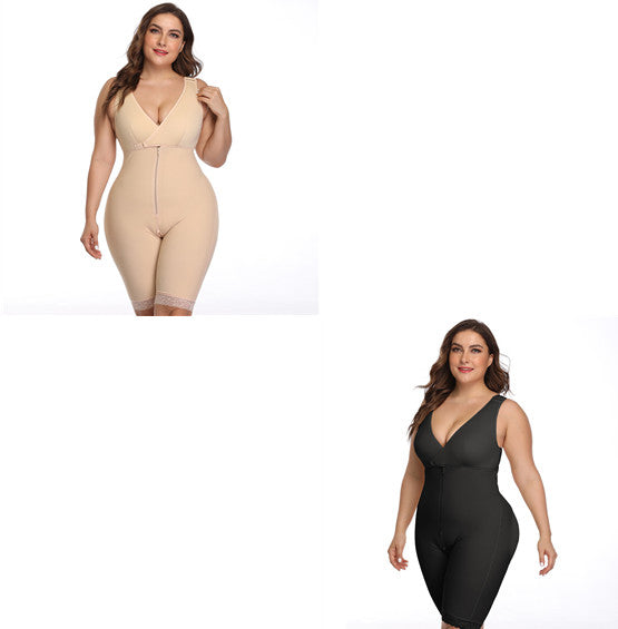 Sculpting Bodysuit Plus Size Shapewear - Elroigin
