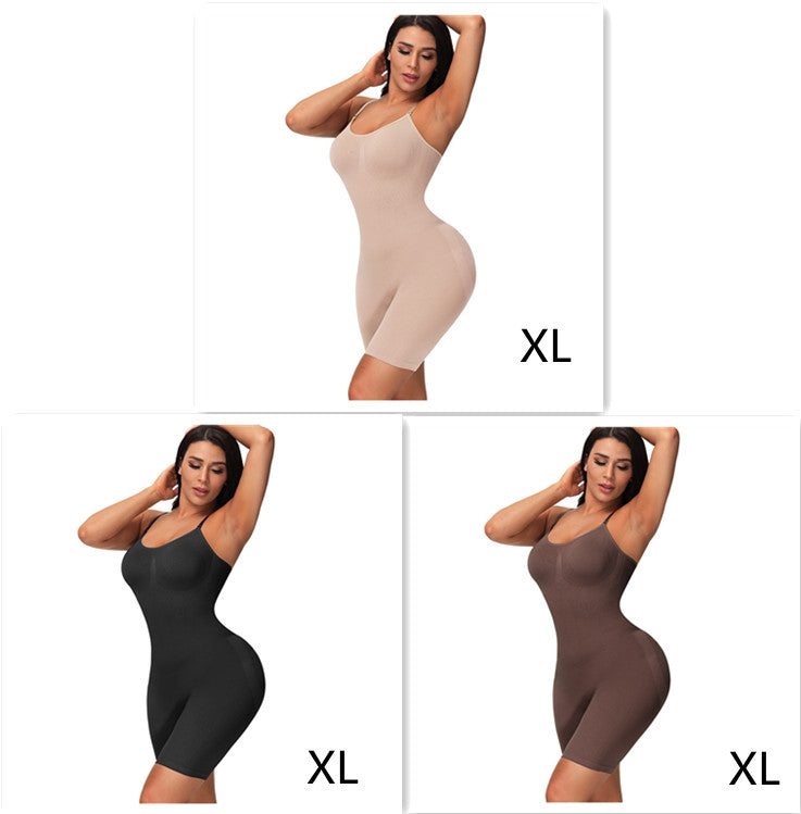 Tummy-Control Seamless Bodysuit - Elroigin