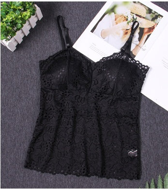 Elegant Strapless Lace Bandeau Bra