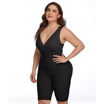 Sculpting Bodysuit Plus Size Shapewear - Elroigin