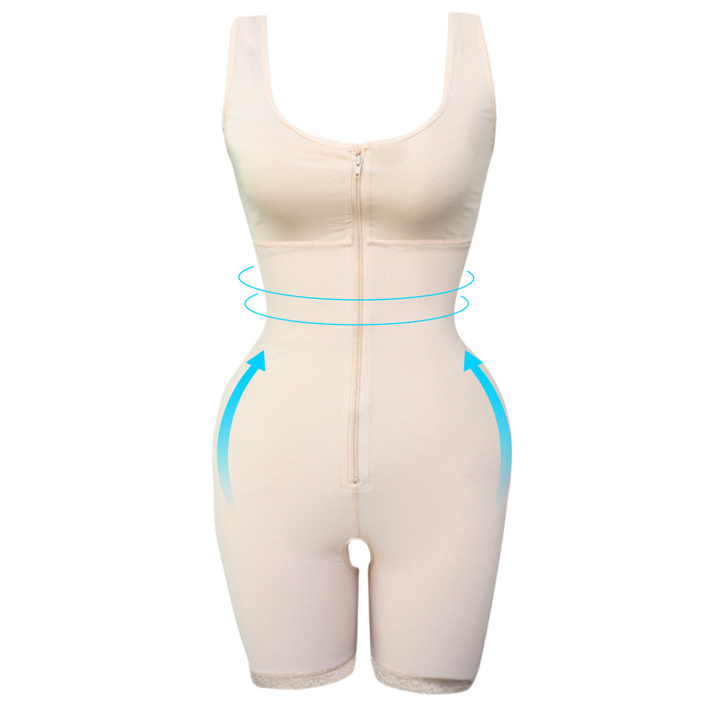 Zipper Sculpt Bodysuit