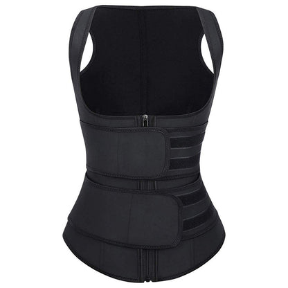 Dual Compression Waist Trainer Vest - Elroigin