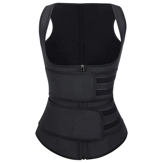 Dual Compression Waist Trainer Vest - Elroigin