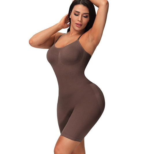 Tummy-Control Seamless Bodysuit - Elroigin