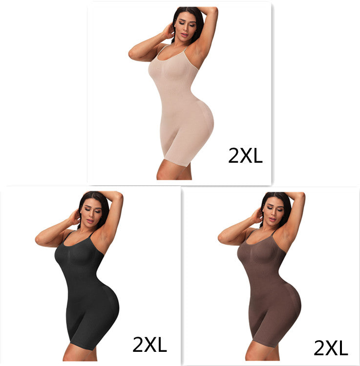 Tummy-Control Seamless Bodysuit - Elroigin