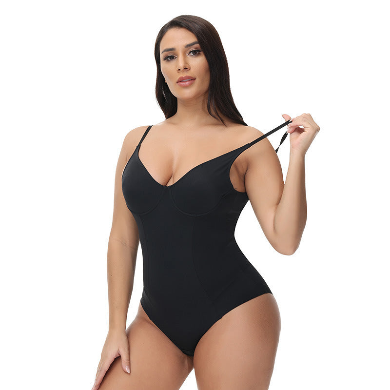 Shaping Button-Up Seamless Bodysuit