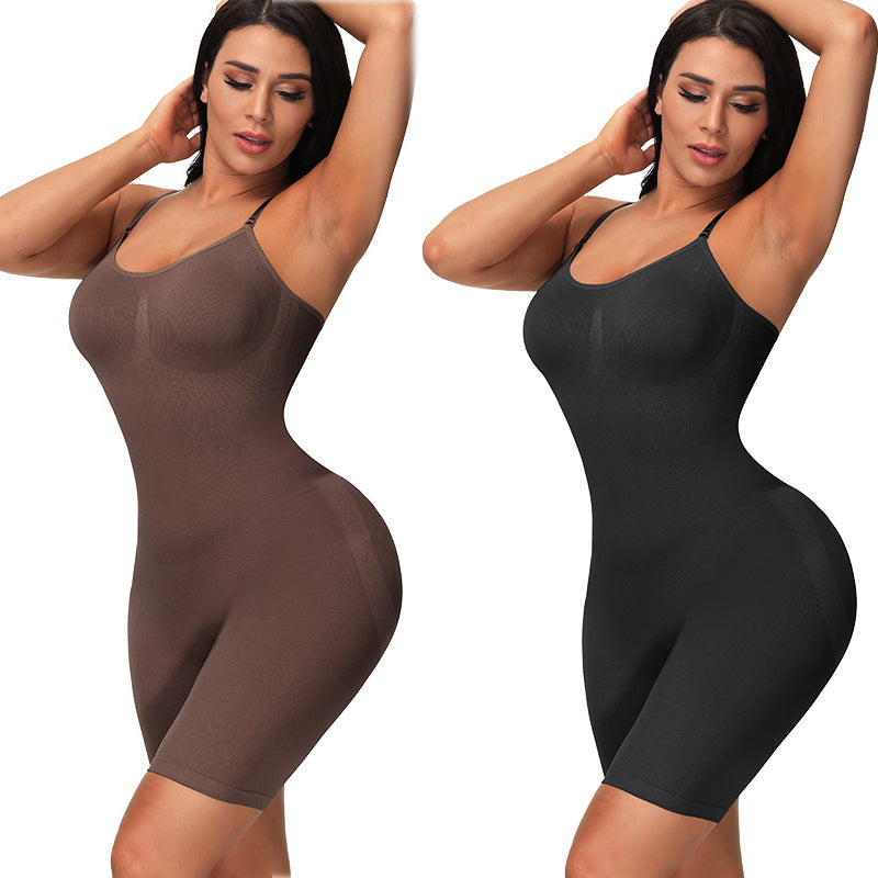 Tummy-Control Seamless Bodysuit - Elroigin