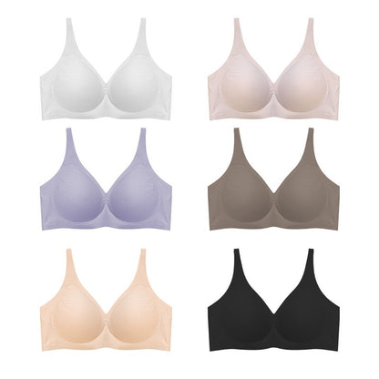 Wireless Seamless Push-Up Bra