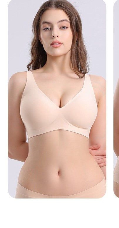 Wireless Seamless Push-Up Bra