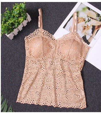 Elegant Strapless Lace Bandeau Bra