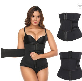 Waist Trainer Abdomen Corset Belt Fitness - Elroigin