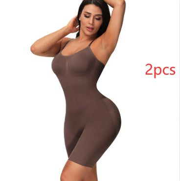 Tummy-Control Seamless Bodysuit - Elroigin