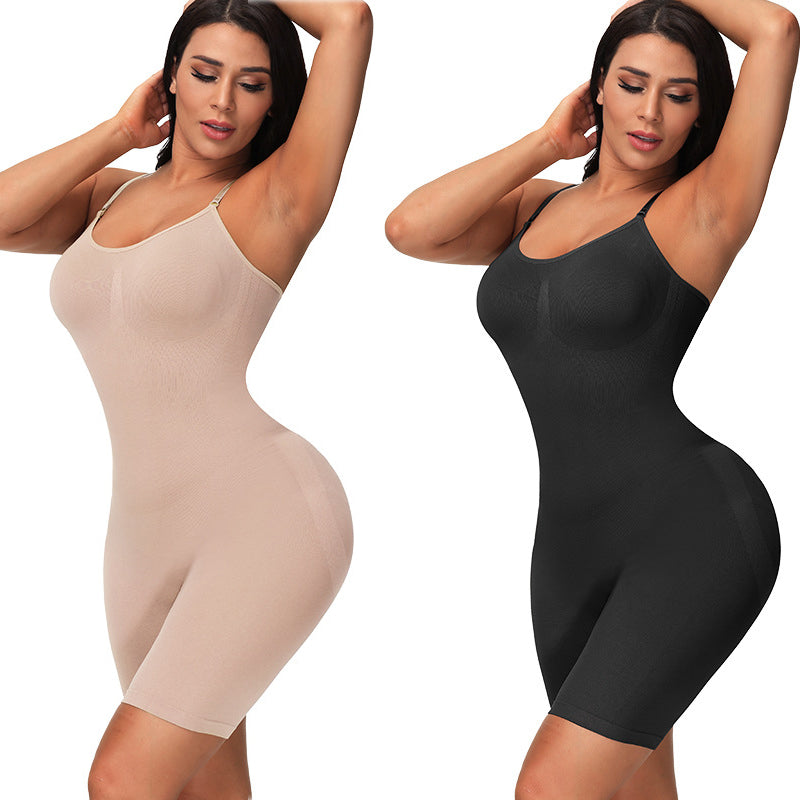 Tummy-Control Seamless Bodysuit - Elroigin