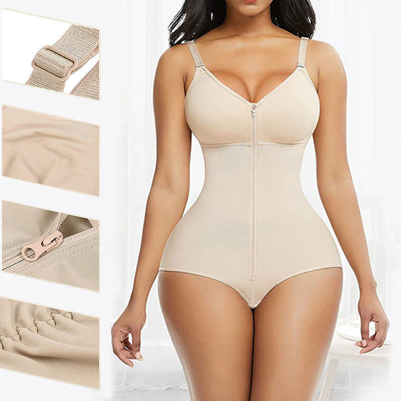 Body Shaper Lift hip, Belly & Chest with Zipper