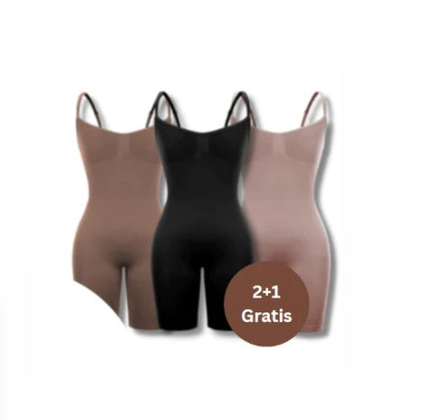 Tummy-Control Seamless Bodysuit - Elroigin