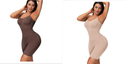Tummy-Control Seamless Bodysuit - Elroigin