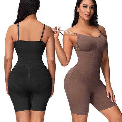 Tummy-Control Seamless Bodysuit - Elroigin